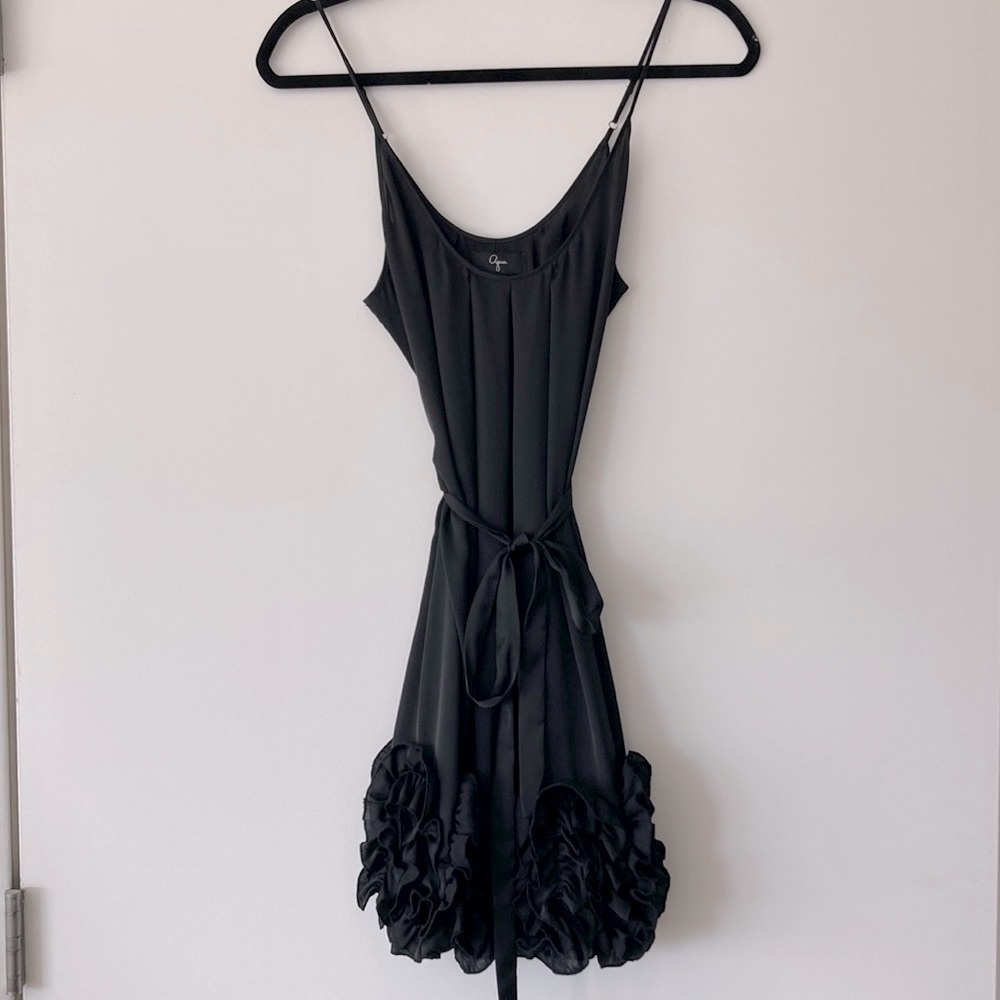 Aqua Silky Slip dress